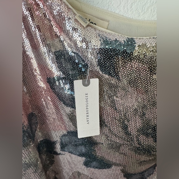 Anthropologie Porridge One-Shoulder Floral Sequin
Maxi Dress - Medium - Picture 5 of 10